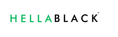HellaBlack Light Background Logo