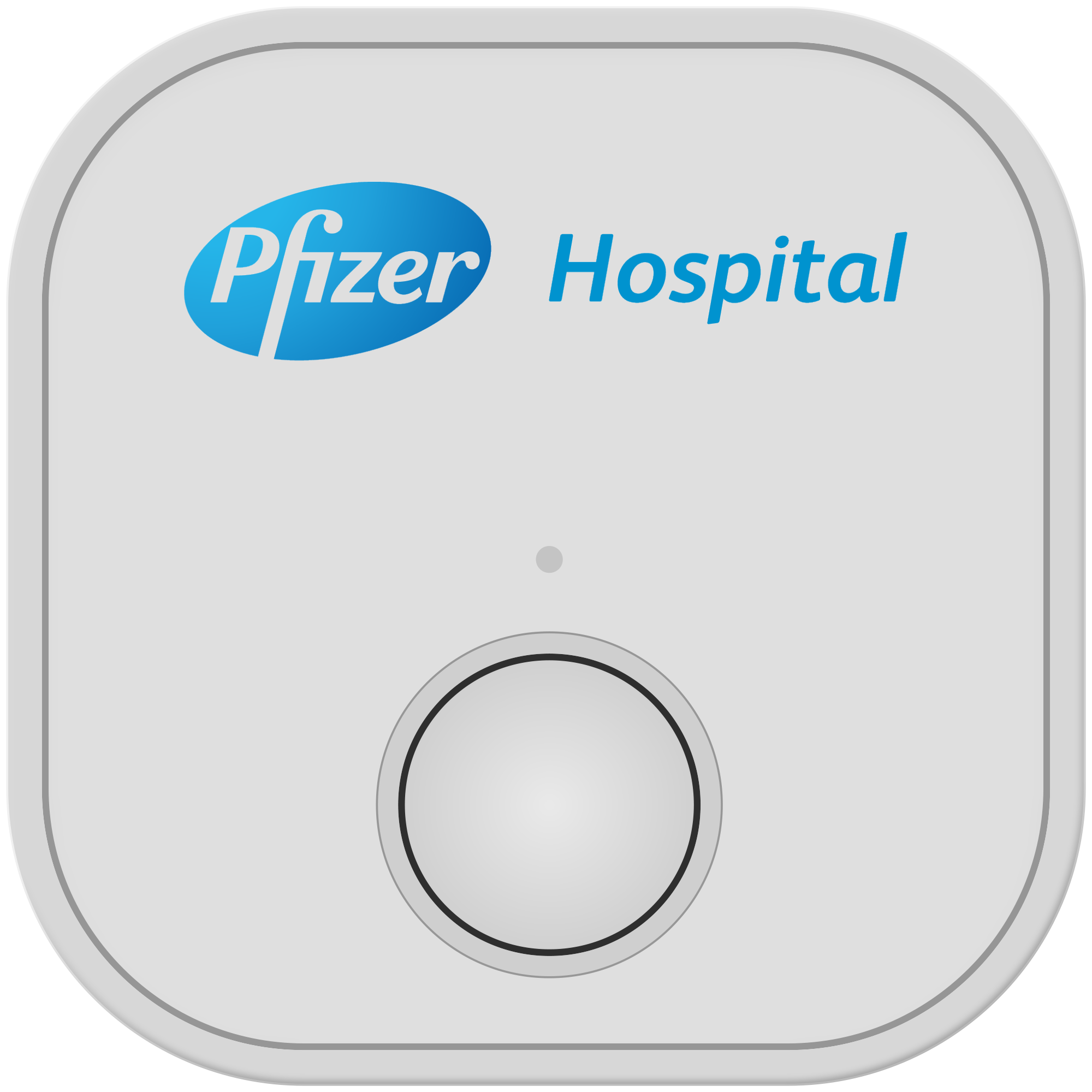 Pfizer Hospital 1 Click Device - front view
