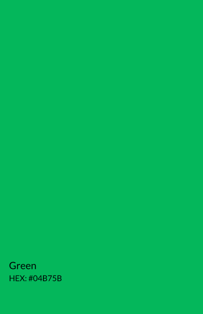 HellaBlack Green color standard