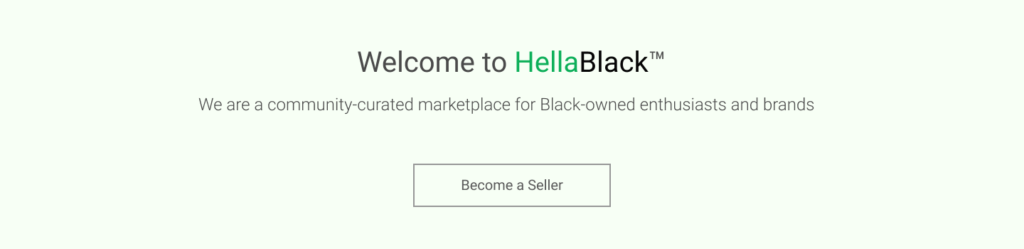 HellaBlack Single subject banner